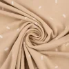 Baumwolljersey Jersey Konfetti Punkte Striche beige wollweiß 1,50m Breite