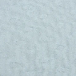 Baumwolljersey Jersey POIS RELIEF Struktur Punkte hellblau 1,5m Breite