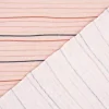 Baumwolljersey Jersey Streifen Wellen 2mm rosa rost beige schwarz 1,50m Breite