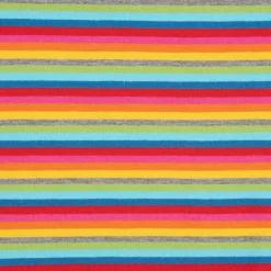 Baumwolljersey Jersey Streifen Regenbogenfarben bunt 1,4m Breite