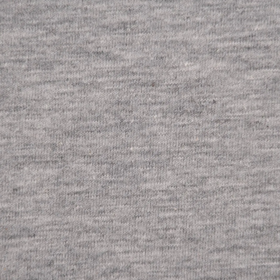 Baumwolljersey Melange Jersey einfarbig hellgrau meliert 1,45m Breite