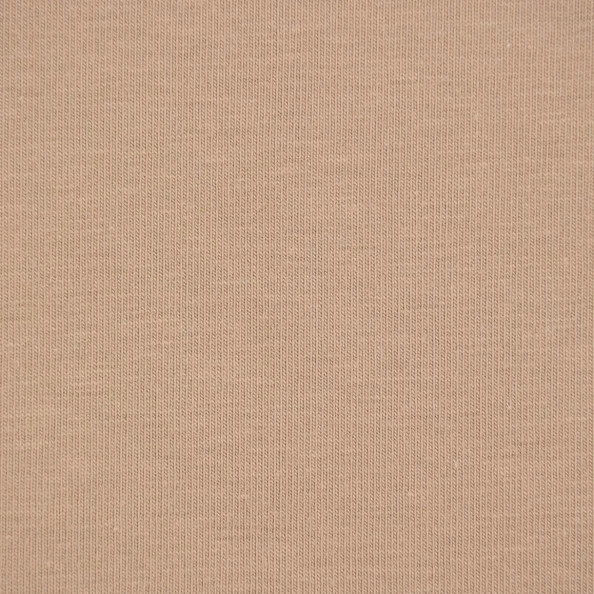Baumwolljersey Melange Jersey einfarbig sand meliert 1,45m Breite