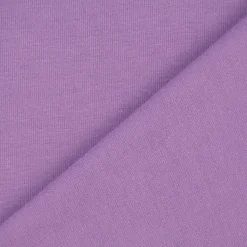 Baumwolljersey Melange Jersey einfarbig violett meliert 1,45m Breite