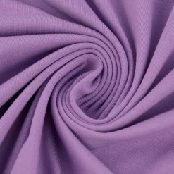 Baumwolljersey Melange Jersey einfarbig violett meliert 1,45m Breite
