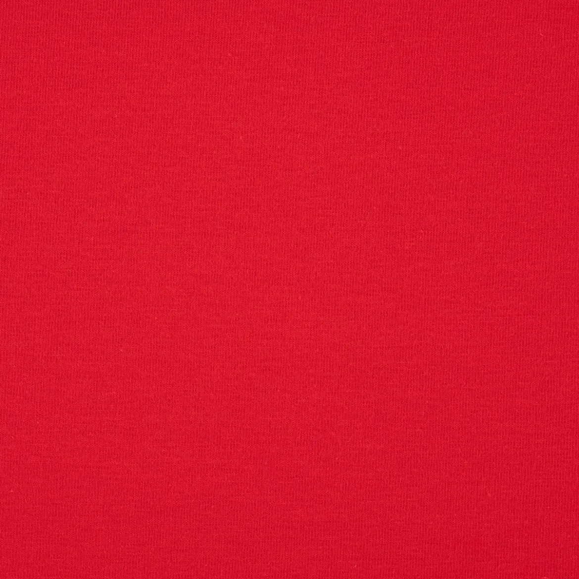 Baumwolljersey Organic Bio Jersey einfarbig rot 1,5m Breite