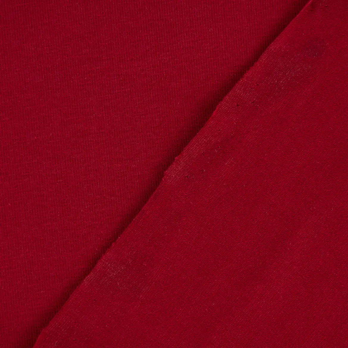 Baumwolljersey Organic Bio Jersey einfarbig bordeaux rot 1,5m Breite