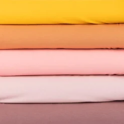 Baumwolljersey Organic Bio Jersey einfarbig dunkel gelb 1,5m Breite