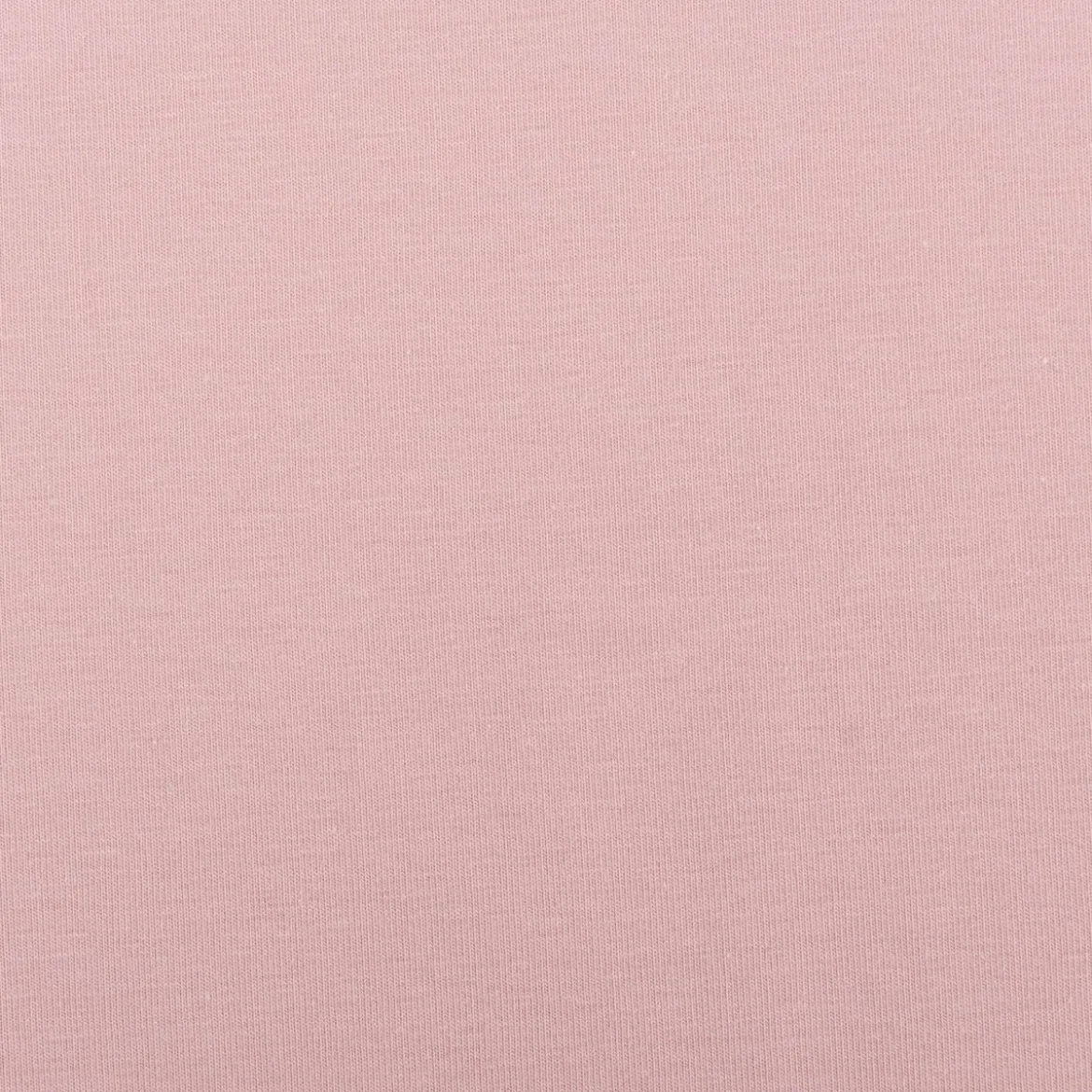 Baumwolljersey Organic Bio Jersey einfarbig puder rosa 1,5m Breite