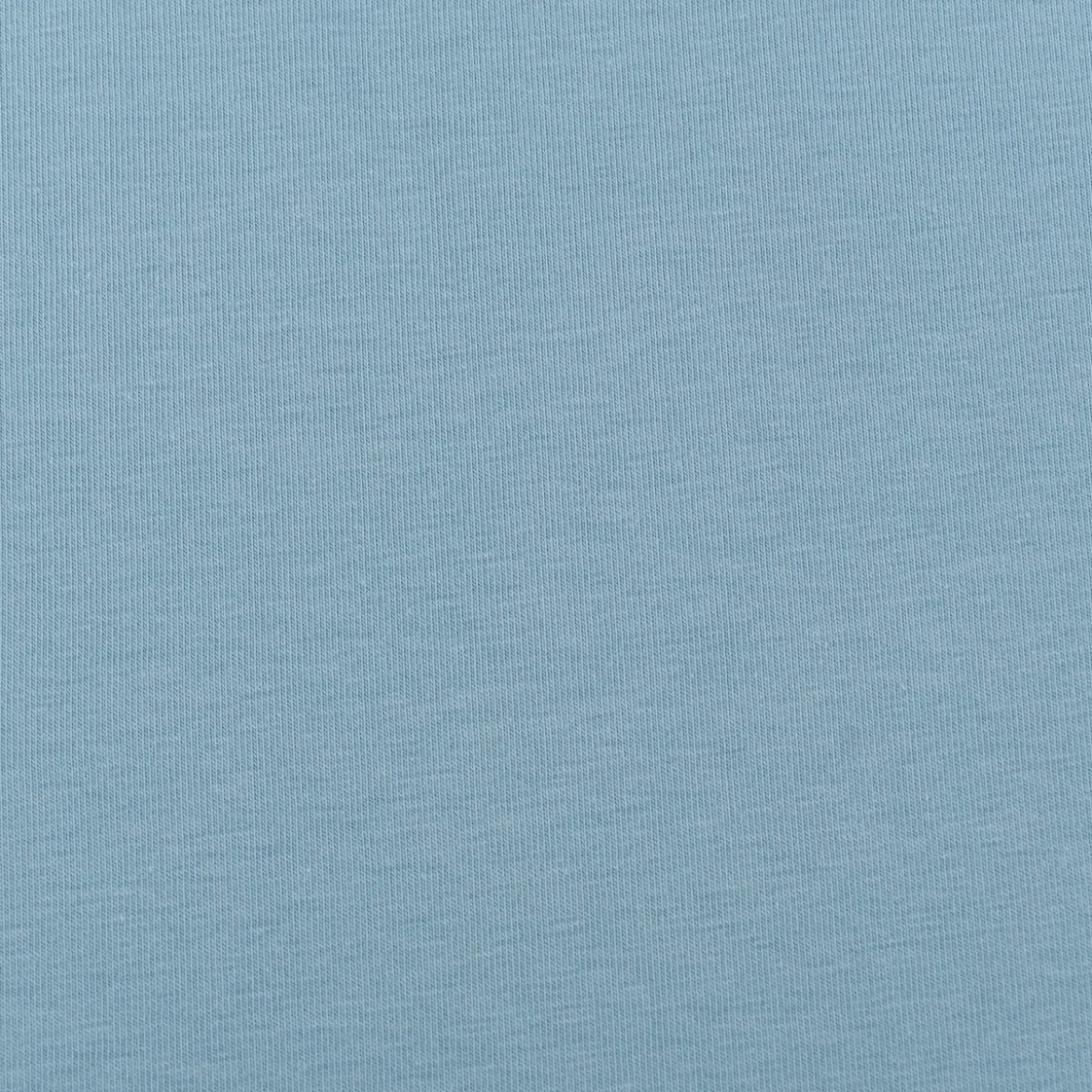 Baumwolljersey Organic Bio Jersey einfarbig rauch blau 1,5m Breite