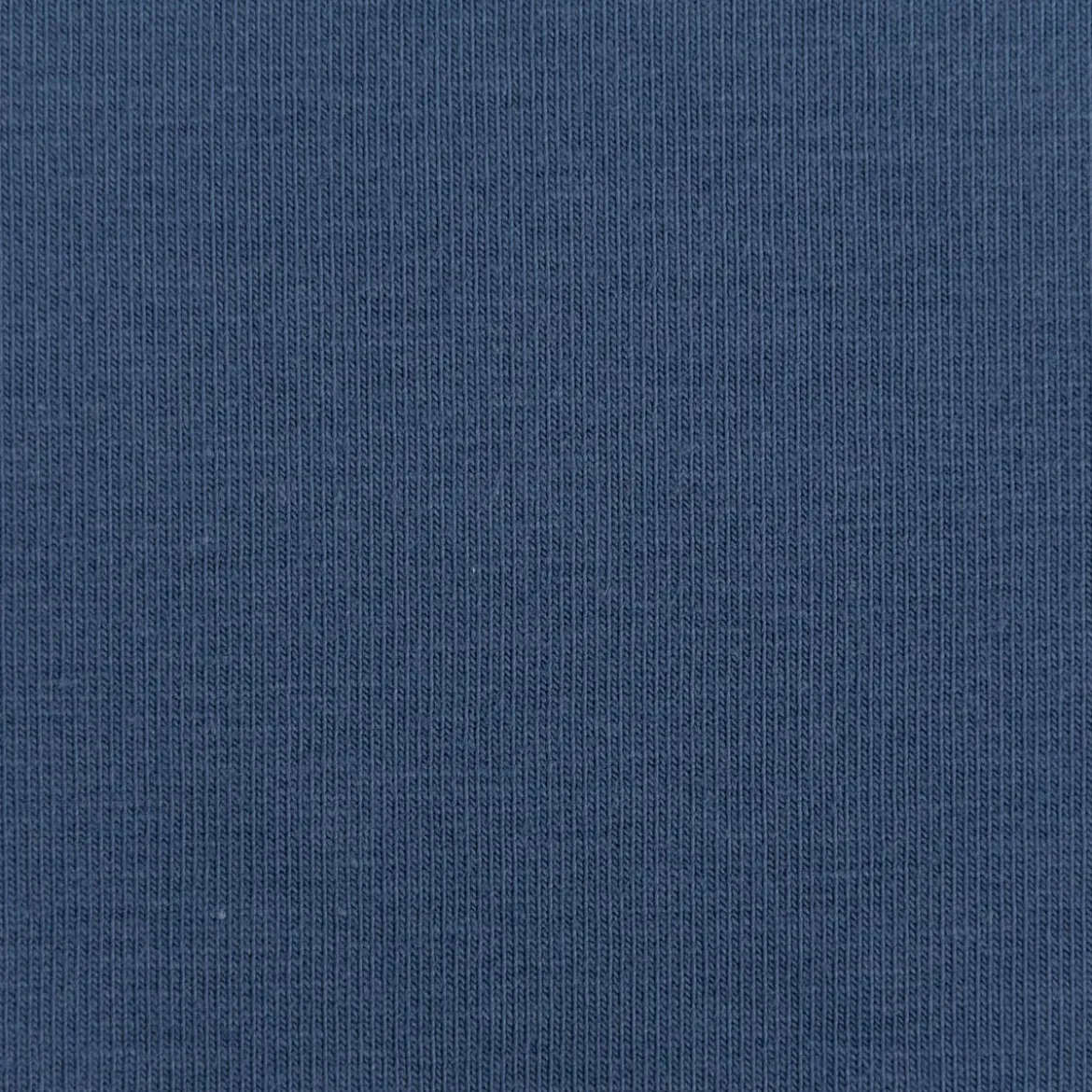 Baumwolljersey Organic Bio Jersey einfarbig indigo blau 1,5m Breite