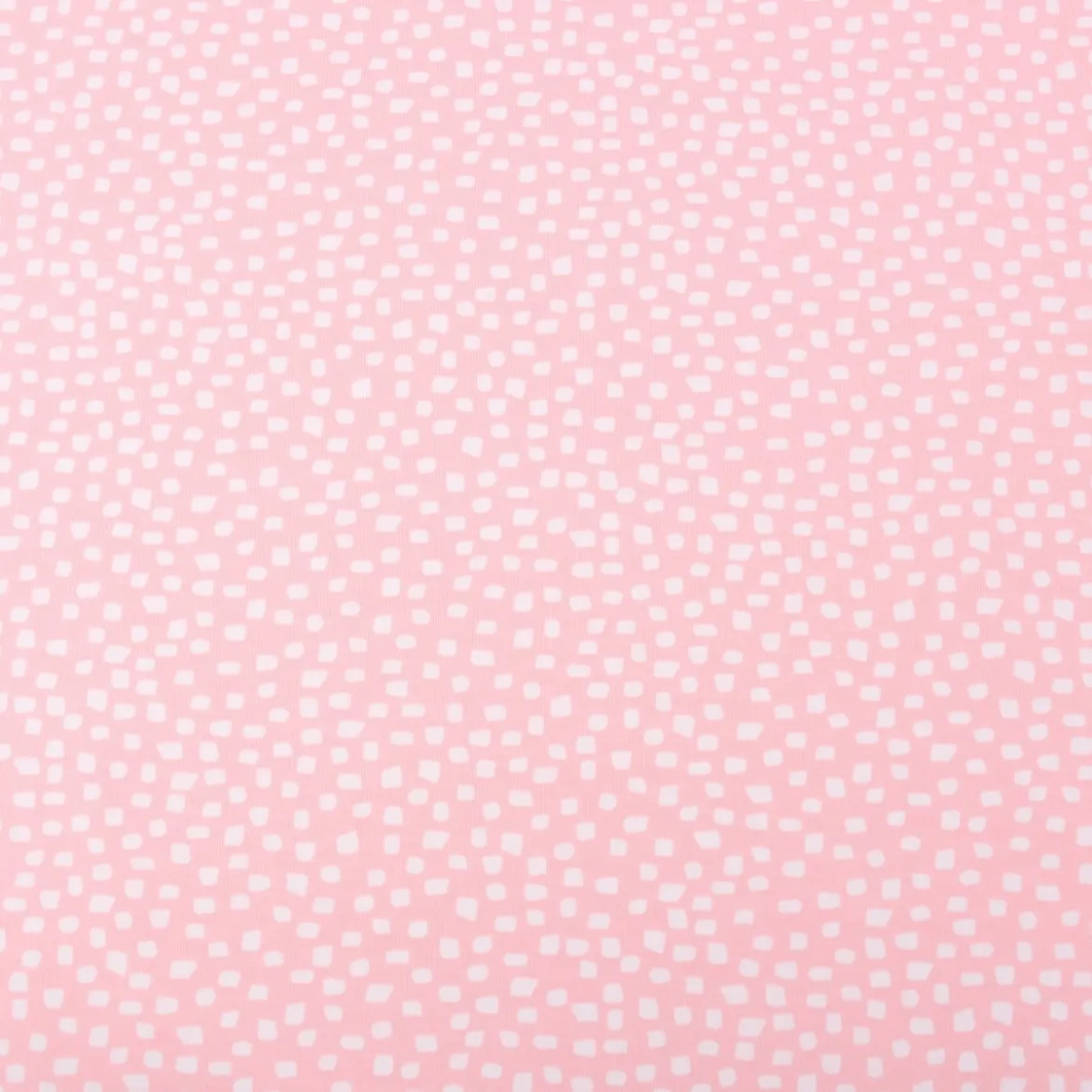 Baumwolljersey Organic Bio Jersey SHAPES Pinselstriche rosa weiß 1,5m Breite