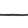 Baumwollkordel Kordel schwarz Breite: 6mm