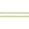 Baumwoll Kordel Spinnennetz natur lime grün Breite: 8mm