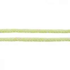 Baumwoll Kordel Spinnennetz natur lime grün Breite: 8mm