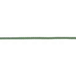 Baumwoll Kordel Zierband altgrün Breite: 8mm