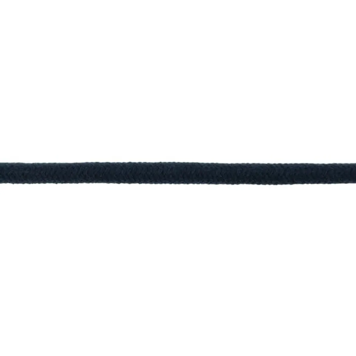 Baumwoll Kordel Zierband dunkelblau Breite: 10mm