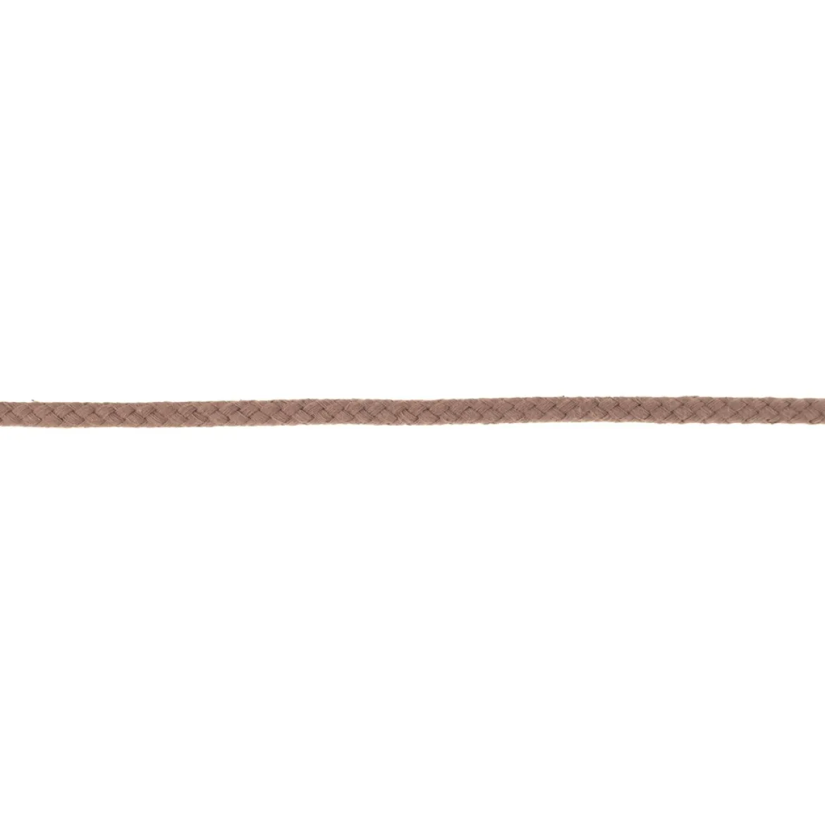 Baumwoll Kordel Zierband mauve Breite: 8mm