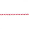 Baumwoll-Kordel Zierband natur pink Breite: 7mm