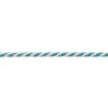 Baumwoll-Kordel Zierband natur aqua Breite: 7mm