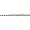 Baumwoll-Kordel Zierband natur grün Breite: 7mm
