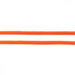 Baumwoll Kordel Zierband orange Breite: 8mm