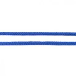 Baumwoll Kordel Zierband royal blau Breite: 8mm
