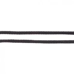 Baumwoll Kordel Zierband schwarz Breite: 8mm