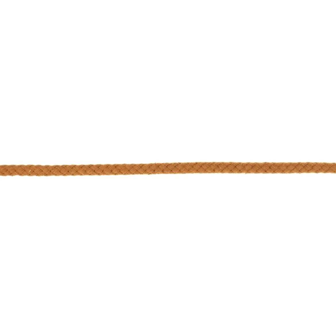 Baumwoll Kordel Zierband ziegelrot Breite: 8mm