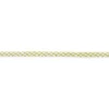 Baumwoll Schrägband Häkelborte Kariert lime weiß Meterware Breite: 1,5cm