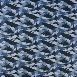 Baumwollstoff ARMY Camouflage Tarnmotiv blau 1,50m Breite