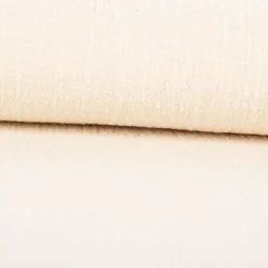 Baumwollstoff Cotton Slub washed natur 1,30m Breite