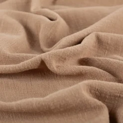 Baumwollstoff Cotton Slub washed sand 1,30m Breite