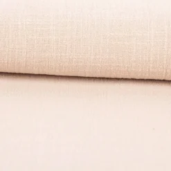 Baumwollstoff Cotton Slub washed beige 1,30m Breite