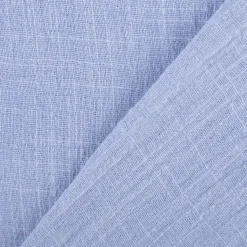 Baumwollstoff Cotton Slub washed lavendel-blau1,30m Breite