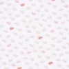 Baumwollstoff DEAR Feder Pusteblume Samen weiß beige rosa rosegold Glitzer 1,5m Breite