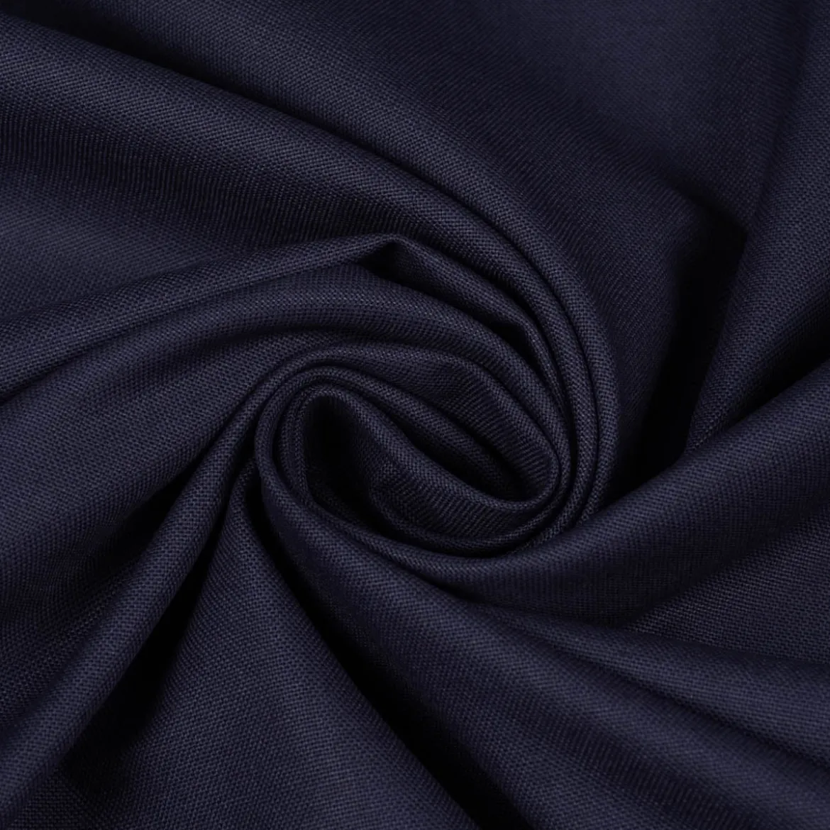 Baumwollstoff Dekostoff Canvas einfarbig navy 1,4m Breite