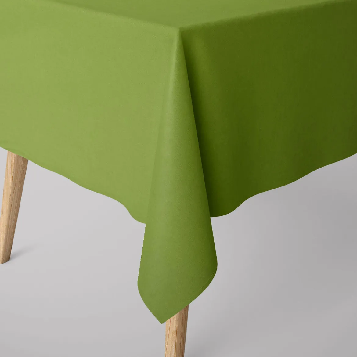 Baumwollstoff Dekostoff Canvas einfarbig limette 1,4m Breite
