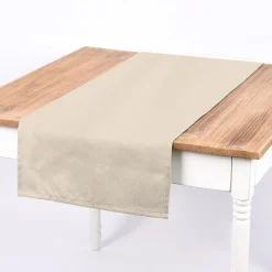 Baumwollstoff Dekostoff Canvas einfarbig natur 1,4m Breite