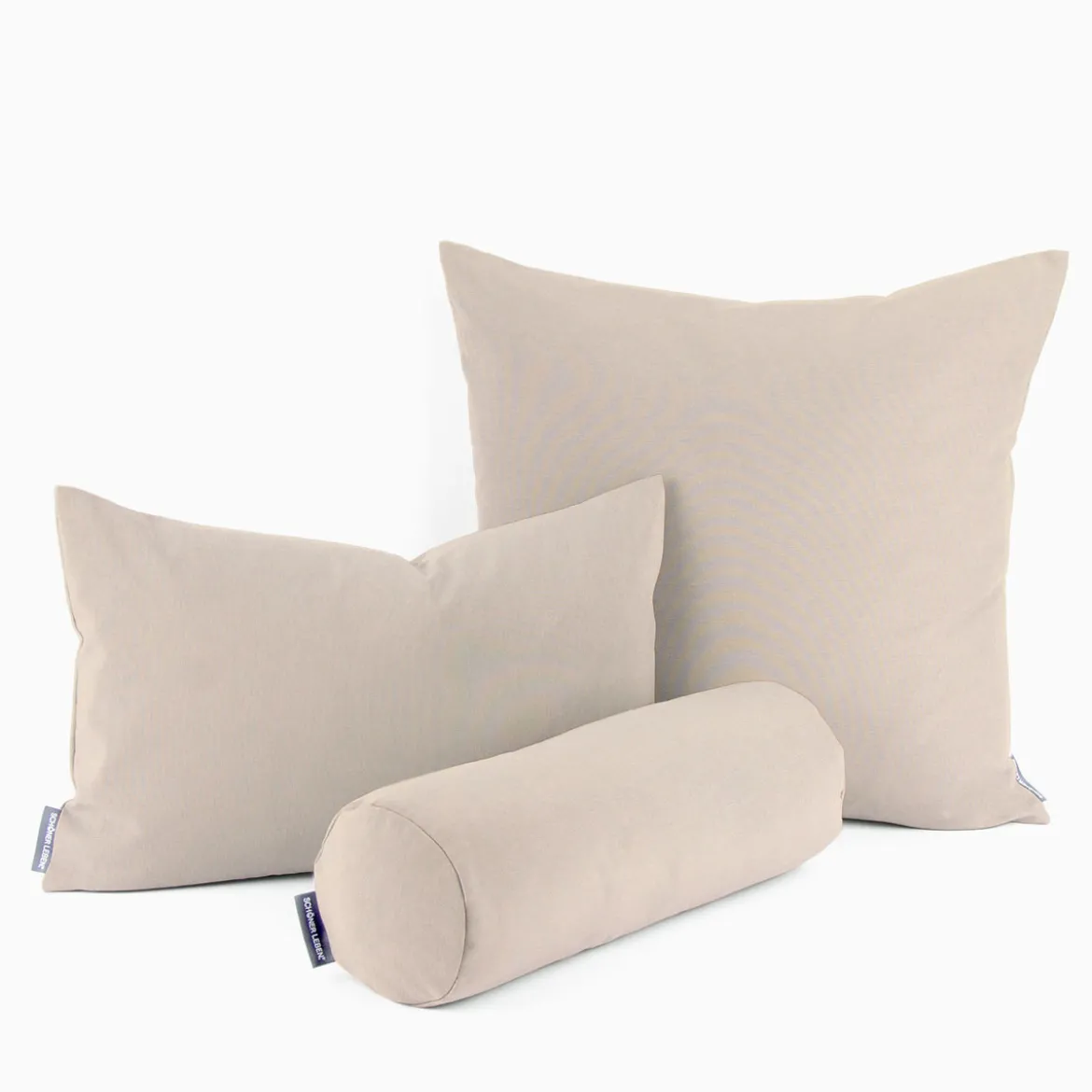 Baumwollstoff Dekostoff Canvas einfarbig natur 1,4m Breite
