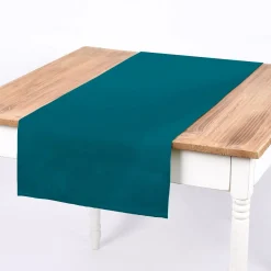 Baumwollstoff Dekostoff Canvas einfarbig petrol 1,4m Breite