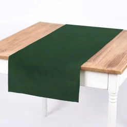 Baumwollstoff Dekostoff Canvas einfarbig dunkelgrün 1,4m Breite