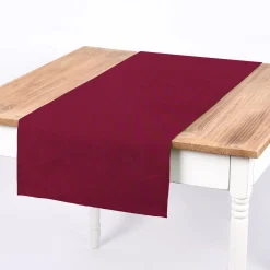 Baumwollstoff Dekostoff Canvas einfarbig weinrot 1,4m Breite