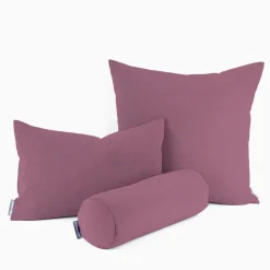Baumwollstoff Dekostoff Canvas einfarbig mauve 1,4m Breite