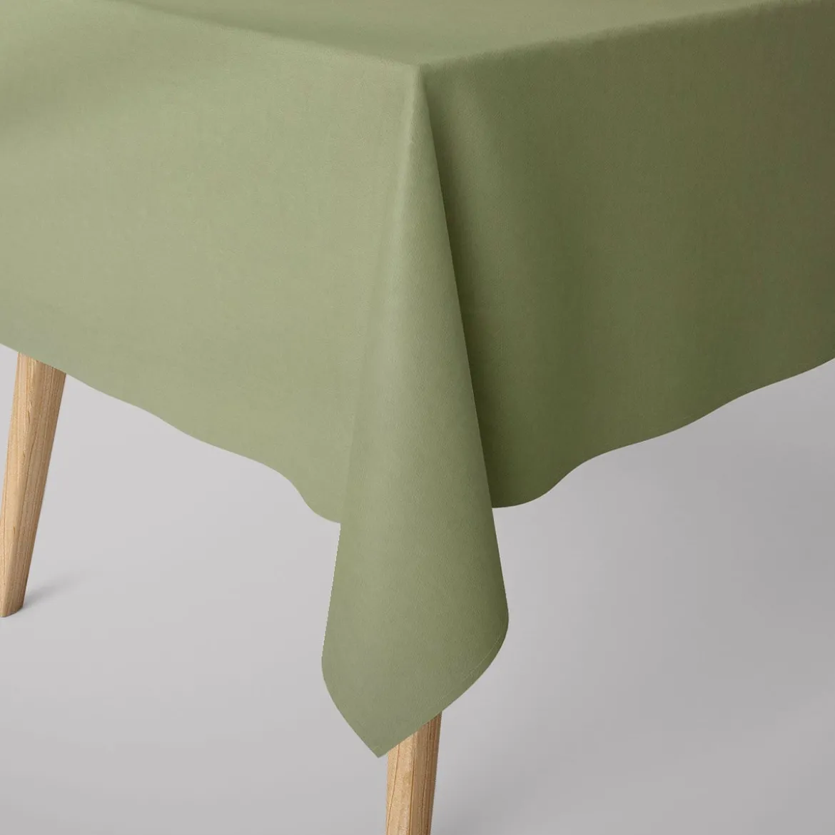 Baumwollstoff Dekostoff Canvas einfarbig dunkelmint 1,4m Breite