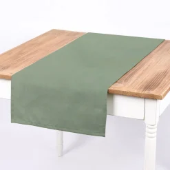 Baumwollstoff Dekostoff Canvas einfarbig altgrün 1,4m Breite