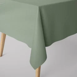 Baumwollstoff Dekostoff Canvas einfarbig altgrün 1,4m Breite