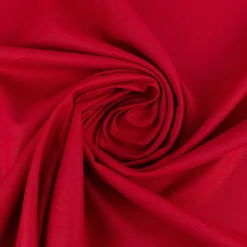 Baumwollstoff Dekostoff Canvas einfarbig rot 1,4m Breite