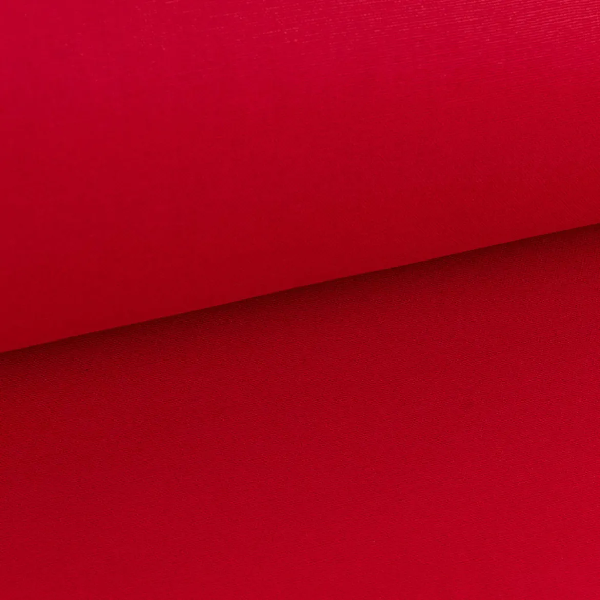 Baumwollstoff Dekostoff Canvas einfarbig rot 1,4m Breite