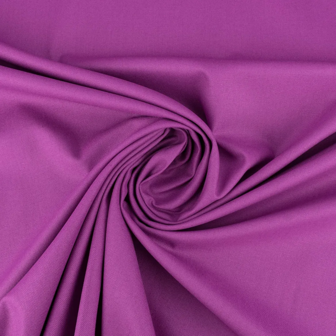 Baumwollstoff Dekostoff Canvas einfarbig violett 1,4m Breite