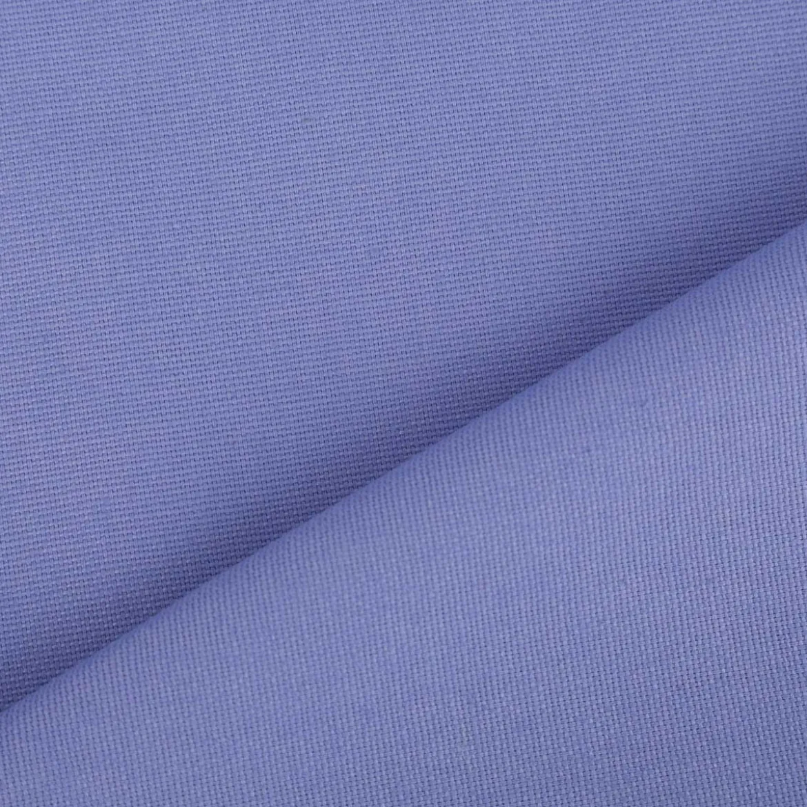 Baumwollstoff Dekostoff Canvas einfarbig lavendel blau 1,4m Breite